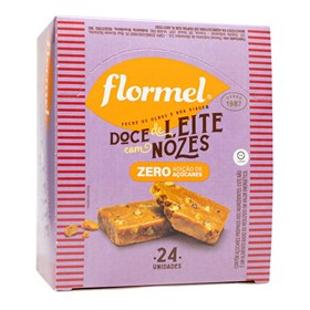 Doce De Leite Com Nozes Display 24x20g - Flormel