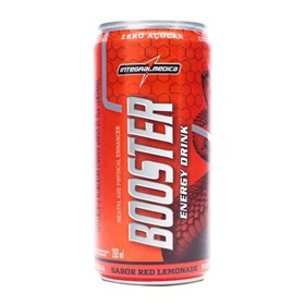 Energético Booster Drink Sabor Red Lemonade 269ml Integralmedica