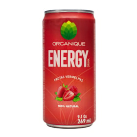 Energético Orgânico C/ Frutas Vermelhas 269ml Organique