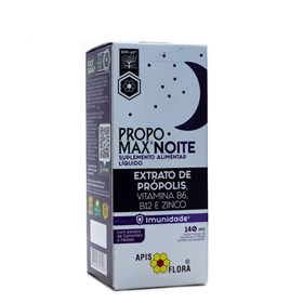 Extrato De Própolis, Vitamina B6, B12 E Zinco Propomax Noite 140ml Apis Flora