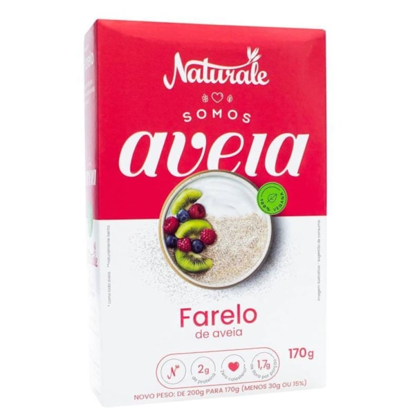 Farelo de Aveia 170g Naturale