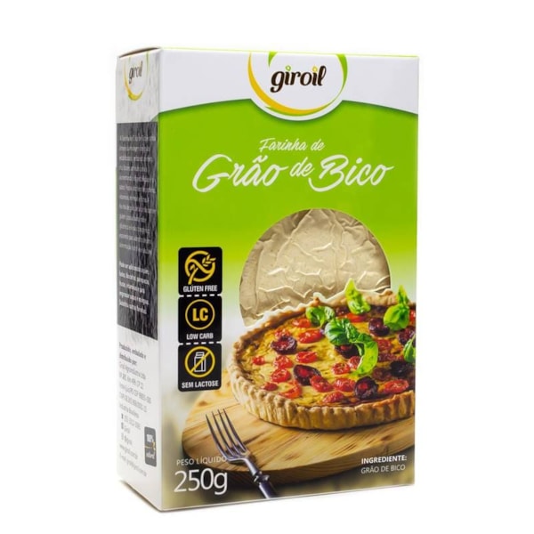 Farinha De Grão De Bico 250g Giroil