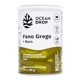 Feno Grego Boro 120 Cápsulas 500mg Ocean Drop