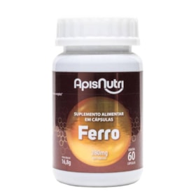 Ferro 280mg 60 cáps - Apisnutri