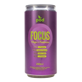 Focus Sabor Pitaya E Framboesa Lata 269ml Pod Kombucha