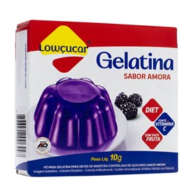Gelatina De Amora Zero 10g Lowçucar