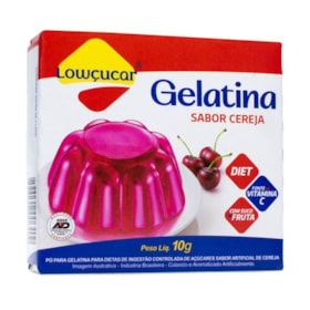 Gelatina de Cereja Zero 10g Lowçucar