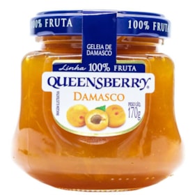 Geleia De Damasco 100% Fruit 170g Queensberry