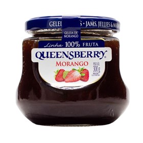 Geleia De Morango 100% Fruit 300g Queensberry