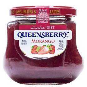 Geléia de Morango DIET 280g - Queensberry