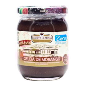Geleia De Morango Zero Açúcar 200g Reserva De Minas