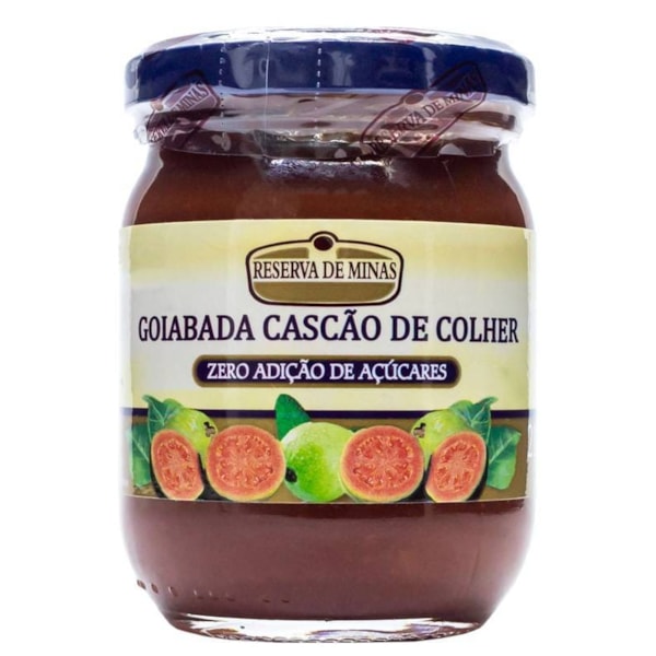 Goiabada Cascão Colher Zero Açúcar 210g Reserva De Minas