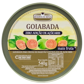 Goiabada Zero Açúcar 540g Reserva De Minas