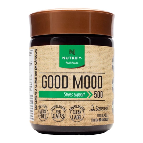 Good Mood Stress Support 60 Cápsulas Nutrify