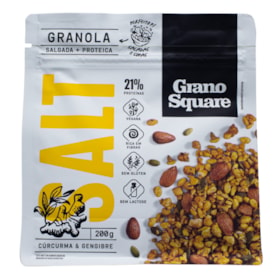 Granola Clusters Salgada Cúrcuma e Gengibre 200g – Granosquare