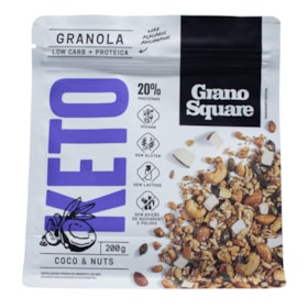 Granola Low Carb Coco + Nuts 200g GranoSquare