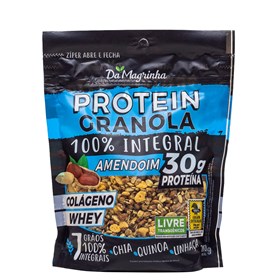 Granola Protein 100% Integral 200g Amendoim 200g Da Magrinha