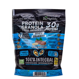 Granola Protein 100% Integral 200g Amendoim 200g Da Magrinha