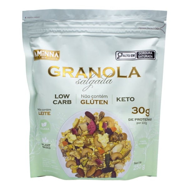 Granola Salgada 250g Aminna