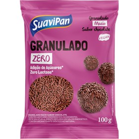Granulado Sabor Chocolate Zero Açúcar Zero Lactose 100g Suavipan