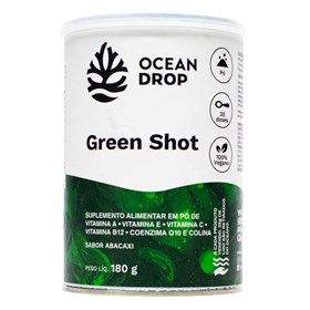 Green Shot Em Pó Sabor C/ 30 Doses 150g Ocean Drop