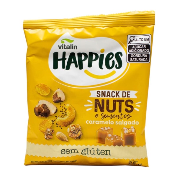 Happies Bites Nuts Caramelo Salgado 25g Vitalin