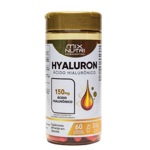 Hyaluron 60caps De 150mg Mix Nutri