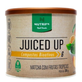 Juiced Up sabor Matchá com Frutas Tropicais 200g Nutrify