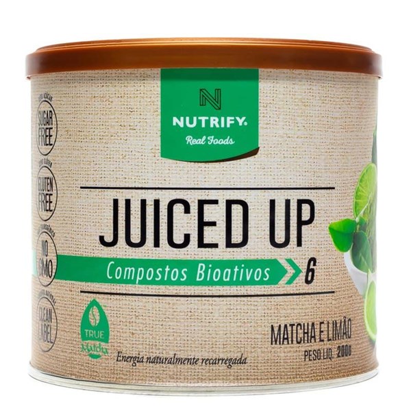 Juiced Up sabor Matchá com Limão 200g Nutrify
