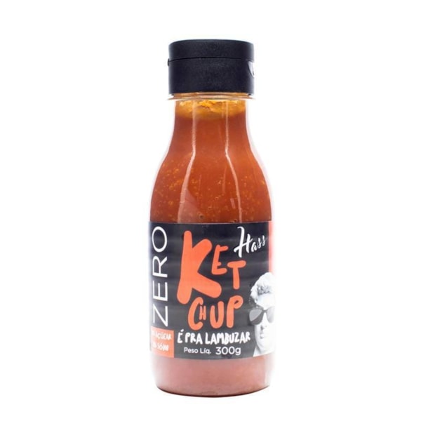 Ketchup Zero 300g Hass