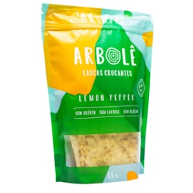 Lascas Crocantes De Lemon Pepper 55g Arbolê