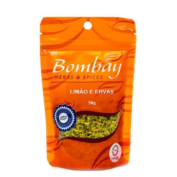 Limão E Ervas 50g Pouch Bombay