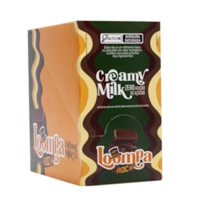 Loompa Sabor Chocolate Cream Milk Display 10X20g Rock