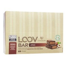 Loov Bar Avelã Display 12X30g Chocolife