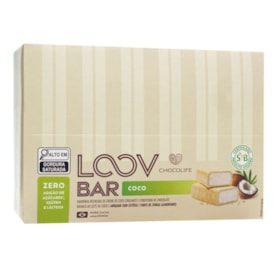 Loov Bar Coco Display 12X30g Chocolife