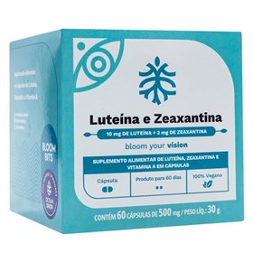 Luteína E Zeaxantina 60 Cápsulas De 500mg 30g Ocean Drop