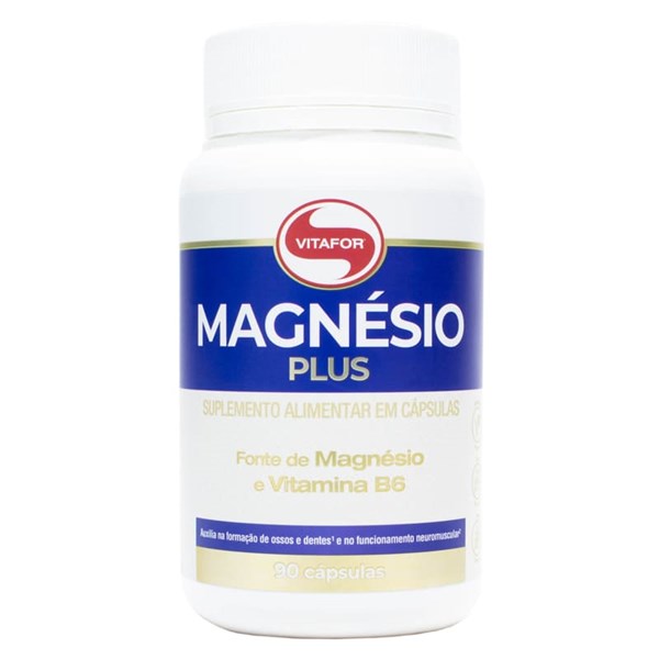 Magnésio Plus 90 Cápsulas Vitafor