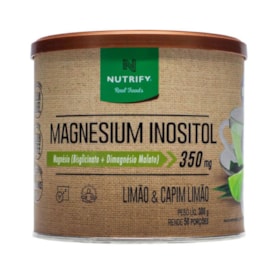 Magnesium Inositol 350mg Sabor Limão & Capim Limão 300g Nutrify