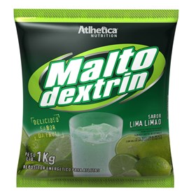 Maltodextrin Sabor Lima Limão 1kg Atlhetica Nutrition