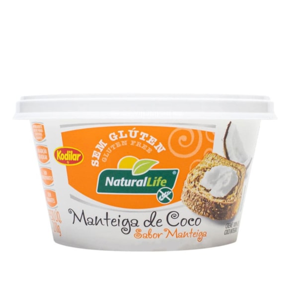 Manteiga De Coco Sabor Manteiga S/ Glúten 210g Natural Life