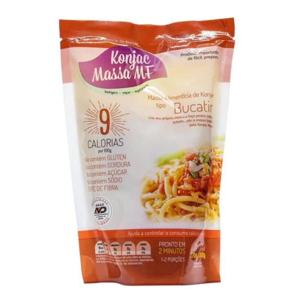 Massa Alimentícia Tipo Bucatini 270g Konjac Massa Mf