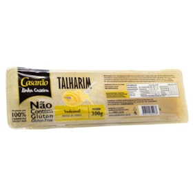 Massa Gourmet Talharim Tradicional S/ Glúten 300g Casarão