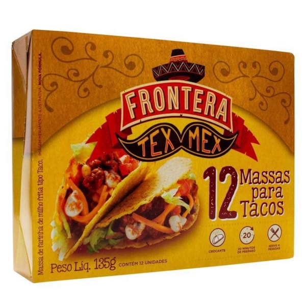 Massa para Taco 135g - FRONTERA