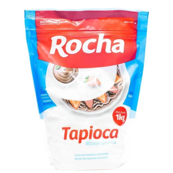 Massa Pronta P/ Tapioca s/ Glúten 1kg Rocha