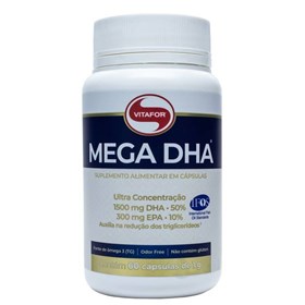 Mega DHA 60cáps 1g Vitafor
