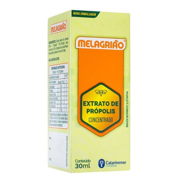 Melagrião Extrato De Própolis Concentrado 30ml Catarinense Pharma