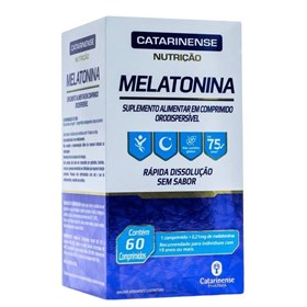 Melatonina 60 Comprimidos Orodispersível Catarinense Pharma