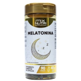 Melatonina 90Caps 450mg Mix Nutri