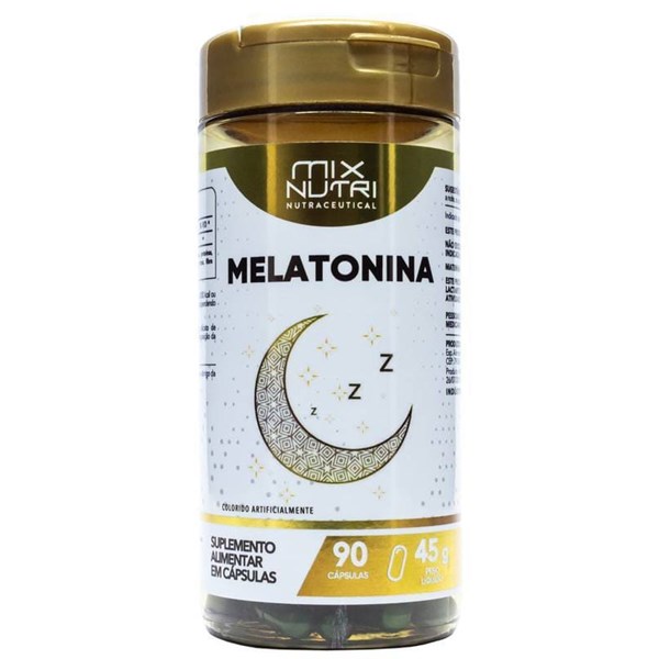 Melatonina 90Caps 450mg Mix Nutri