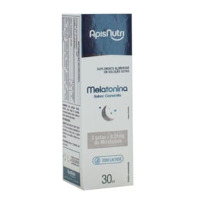 Melatonina Em Gotas Sabor Camomila 30ml Apisnutri